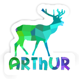 Arthur Sticker Deer Image