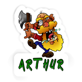 Sticker Arthur Lumberjack Image