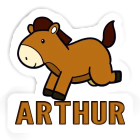 Horse Sticker Arthur Image