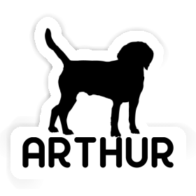 Arthur Sticker Hound Image