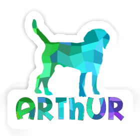 Sticker Arthur Dog Image