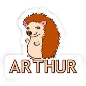 Hedgehog Sticker Arthur Image