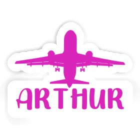 Sticker Jumbo-Jet Arthur Image