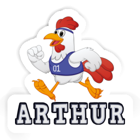 Chicken Sticker Arthur Image