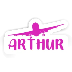 Airplane Sticker Arthur Image