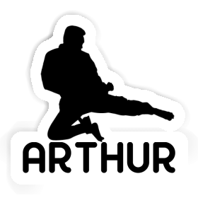 Sticker Karateka Arthur Image