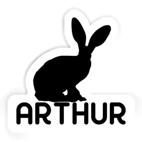 Sticker Rabbit Arthur Image