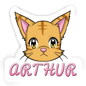 Sticker Kitten Arthur Image