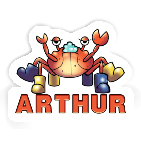 Sticker Crab Arthur Image