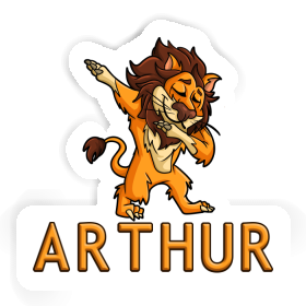 Sticker Arthur Lion Image