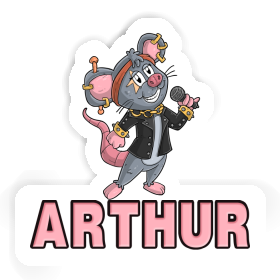 Sticker Singer Arthur Image