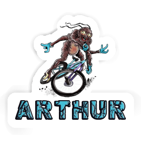 Biker Sticker Arthur Image