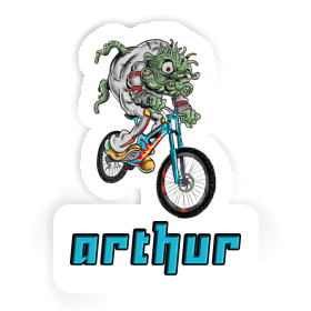 Biker Sticker Arthur Image