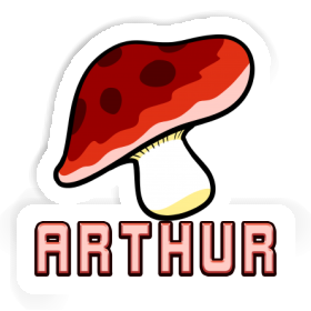 Arthur Autocollant Champignon Image