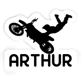 Arthur Sticker Motocross Jumper Image