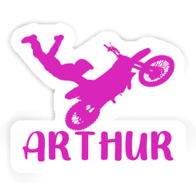 Sticker Motocross Rider Arthur Image