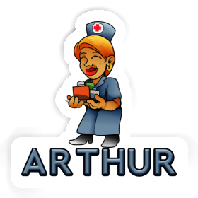 Sticker Arthur Orderly Image