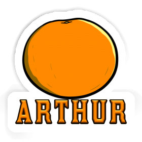 Sticker Arthur Orange Image