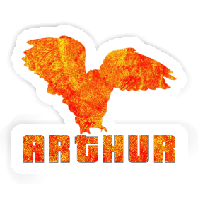 Sticker Owl Arthur Image