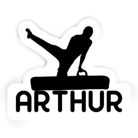 Arthur Sticker Gymnast Image