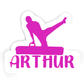 Arthur Sticker Gymnast Image