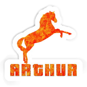 Sticker Arthur Horse Image