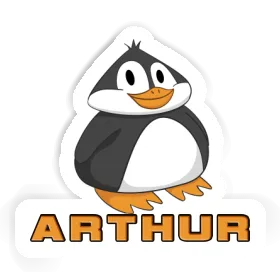 Sticker Fat Penguin Arthur Image