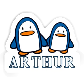 Sticker Arthur Penguin Image