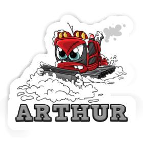 Sticker Snowcat Arthur Image