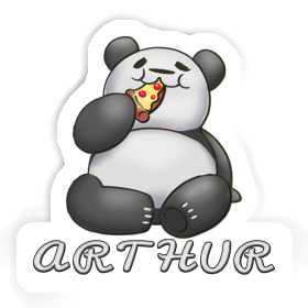 Sticker Panda Arthur Image