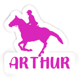 Sticker Horse Rider Arthur Image