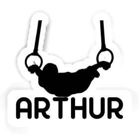 Sticker Ring gymnast Arthur Image