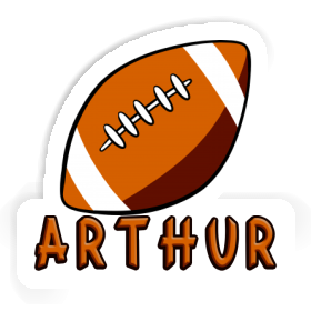 Sticker Arthur Rugby Image