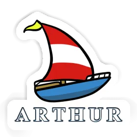 Sailboat Sticker Arthur Image