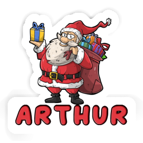 Arthur Sticker Santa Image