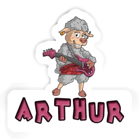 Sticker Arthur Rockergirl Image