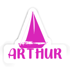 Sailboat Sticker Arthur Image