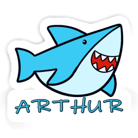 Sticker Shark Arthur Image