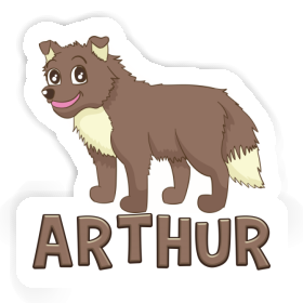 Sheepdog Sticker Arthur Image