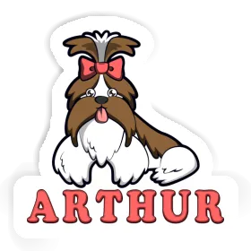 Sticker Shih Tzu Arthur Image