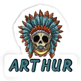 Sticker Arthur Baby-Skull Image