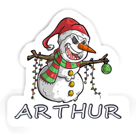 Sticker Arthur Snowman Image