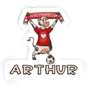 Sticker Arthur Cow Image