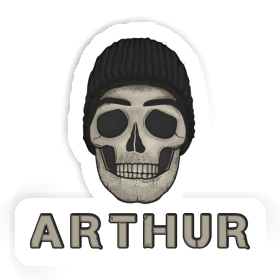 Sticker Skull Arthur Image