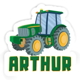 Sticker Arthur Tractor Image