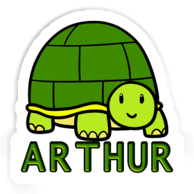 Sticker Turtle Arthur Image