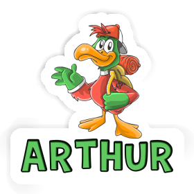 Sticker Arthur Hiker Image