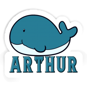 Sticker Arthur Whale Fish Image