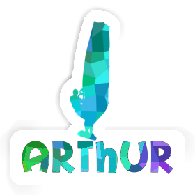 Sticker Arthur Windsurfer Image