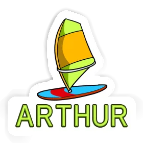 Windsurf Board Sticker Arthur Image